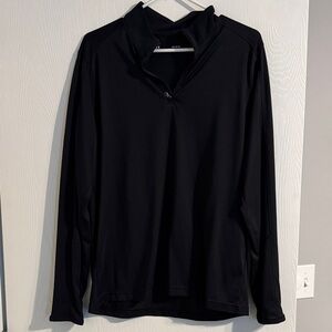 Under Armour Black Quarter-Zip Pullover Size Large